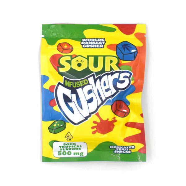 medicated fruit gushers edible